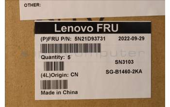 Lenovo 5N21D93731 NB_KYB CS22 NM TOP,BK-NBL,LTN,DEN