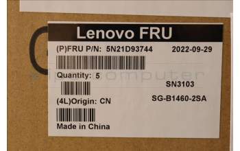 Lenovo 5N21D93744 NB_KYB CS22 NM TOP,BK-NBL,LTN,SWE/FIN