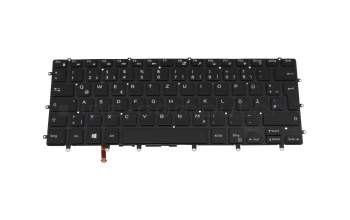 5P2NX original Dell keyboard DE (german) black/black with backlight