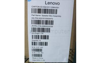 Lenovo 5SB0S32038 SPEAKERINT Speaker H 83CV