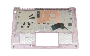 5WXM1 original Dell keyboard incl. topcase DE (german) black/pink