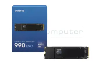 Samsung 990 EVO MZ-V9E1T0BW PCIe NVMe SSD 1TB (M.2 22 x 80 mm) (up to 5000 MB/s)