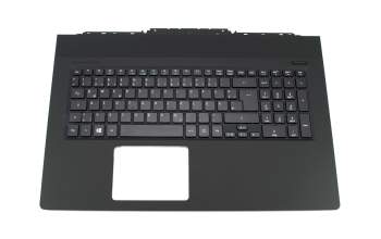 60.MS7N1.008 original Acer keyboard incl. topcase DE (german) black/black with backlight