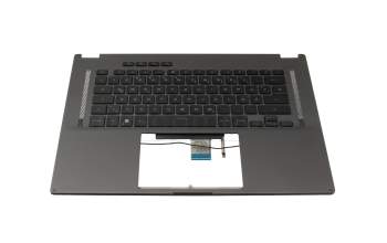 6037B0233213 original IEC keyboard incl. topcase DE (german) black/black with backlight