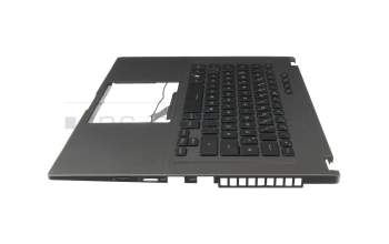 6053B2052801 original Asus keyboard incl. topcase DE (german) black/black with backlight