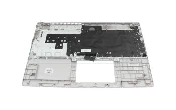 6054B2488302 original IEC keyboard incl. topcase DE (german) grey/silver