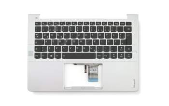 631020101540B original Lenovo keyboard incl. topcase DE (german) black/silver with backlight