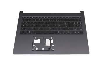 68HWBN70112 original Acer keyboard incl. topcase DE (german) black/black with backlight