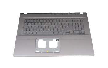 6B.K66N2.014 original Acer keyboard incl. topcase DE (german) grey/grey with backlight