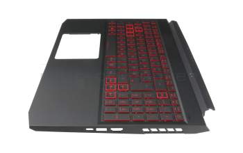 6B.QAZN2.014 original Acer keyboard incl. topcase DE (german) black/red/black with backlight