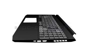 6B.QB2N2.014 original Acer keyboard incl. topcase DE (german) black/white/black with backlight