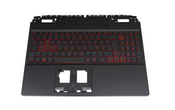 6B.QFJN2.014 original Acer keyboard incl. topcase DE (german) black/black with backlight