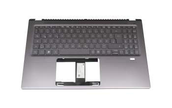 6BABDN2014 original Acer keyboard incl. topcase DE (german) grey/grey with backlight