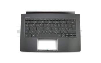 6BGLCN2010 original Acer keyboard incl. topcase DE (german) black/black with backlight