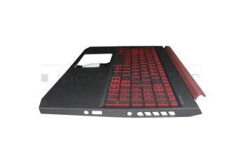 6BQ5XN2012 original Acer keyboard incl. topcase DE (german) black/black/red with backlight