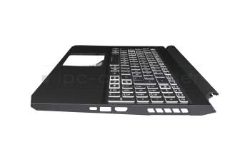 6BQCCN2014 original Acer keyboard incl. topcase DE (german) black/white/black with backlight