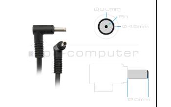 6E6M1AA#ABB original HP AC-adapter 230.0 Watt rounded