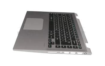 70N10D1T1020P original Medion keyboard incl. topcase DE (german) black/silver with backlight