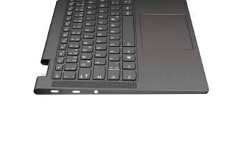 8SST60Q93972 original Lenovo keyboard incl. topcase DE (german) grey/grey with backlight