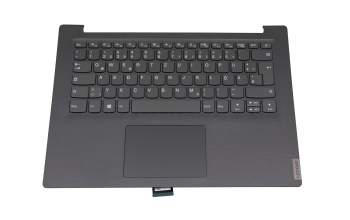 8SSTT60V07208 original Lenovo keyboard incl. topcase DE (german) grey/grey