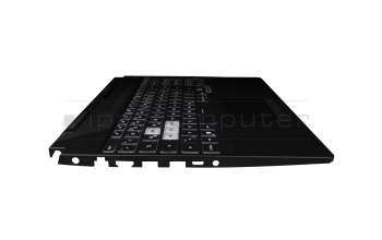 90NR03M1-R31GE0 original Asus keyboard incl. topcase DE (german) black/transparent/black with backlight