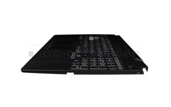 90NR03M1-R31GE0 original Asus keyboard incl. topcase DE (german) black/transparent/black with backlight