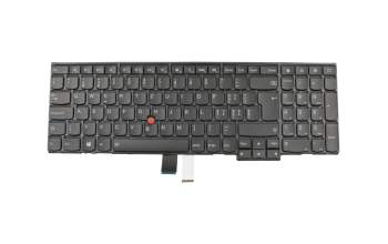 92K01N original Lenovo keyboard CH (swiss) black/black with backlight and mouse-stick