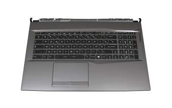 957-17E82E-C04 original MSI keyboard incl. topcase FR (french) black/anthracite