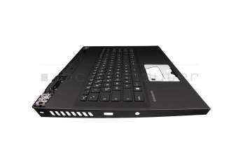 957-17K23E-C06 original MSI keyboard incl. topcase DE (german) black/black