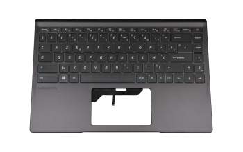 95714DK1EC05 original MSI keyboard incl. topcase FR (french) black/black with backlight