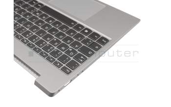 9Z.NDRBN.A0G original Darfon keyboard incl. topcase DE (german) dark grey/grey with backlight