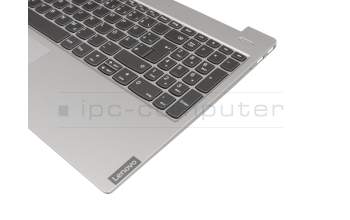 9Z.NDRBN.A0G original Darfon keyboard incl. topcase DE (german) dark grey/grey with backlight