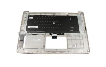 9Z.NDXBQ.40G original Darfon keyboard incl. topcase DE (german) black/silver with backlight