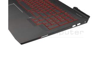 9Z.NEABQ.00G original Darfon keyboard incl. topcase DE (german) black/black with backlight