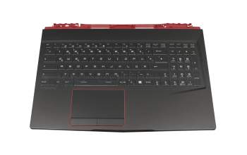 9Z.NEKBN.B2G original Darfon keyboard incl. topcase DE (german) black/black with backlight