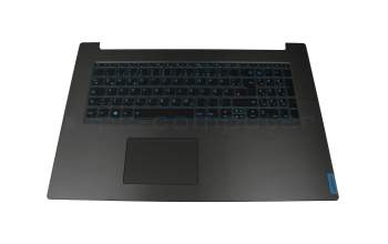 A1B5000100 original Lenovo keyboard incl. topcase DE (german) black/blue/silver with backlight