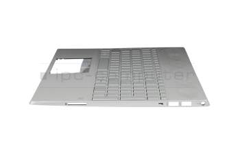 AEG7CG0111092800 original Primax keyboard incl. topcase DE (german) silver/silver with backlight (GTX graphics card)