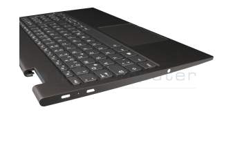 AM1FH000900 original Lenovo keyboard incl. topcase DE (german) grey/grey with backlight