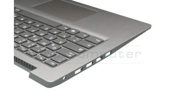 AM1JU000300 original Lenovo keyboard incl. topcase DE (german) grey/silver