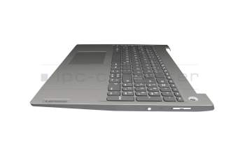 AM1JV000300 original Lenovo keyboard incl. topcase DE (german) grey/silver