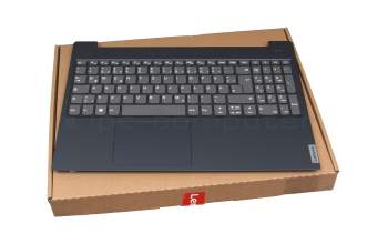 AM2GC000400 original Lenovo keyboard incl. topcase DE (german) grey/blue