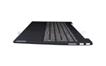 AM2GC000400 original Lenovo keyboard incl. topcase DE (german) grey/blue