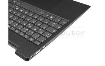 AM2GC000410 original Lenovo keyboard incl. topcase DE (german) dark grey/black with backlight