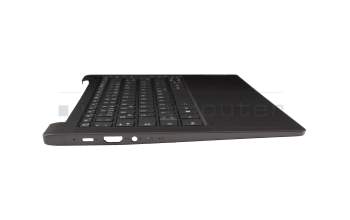 AM2UZ000C10 original Lenovo keyboard incl. topcase DE (german) dark grey/grey with backlight