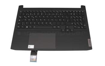 AM39J000300 original Lenovo keyboard incl. topcase DE (german) black/black with backlight RGB