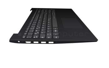 AP1RU000200 original Lenovo keyboard incl. topcase DE (german) dark grey/grey