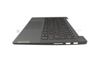 AP37H000240 original Lenovo keyboard incl. topcase DE (german) blue/blue with backlight