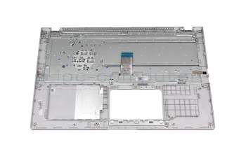 ASM18M96D0-528 original Asus keyboard incl. topcase DE (german) white/silver