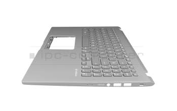 ASM18M96D0-528 original Asus keyboard incl. topcase DE (german) white/silver