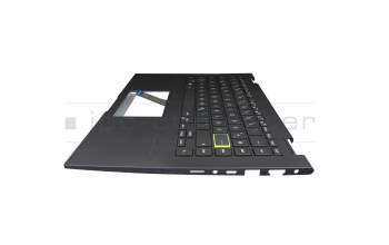 ASM19C86D0-H18 original Asus keyboard incl. topcase DE (german) black/black